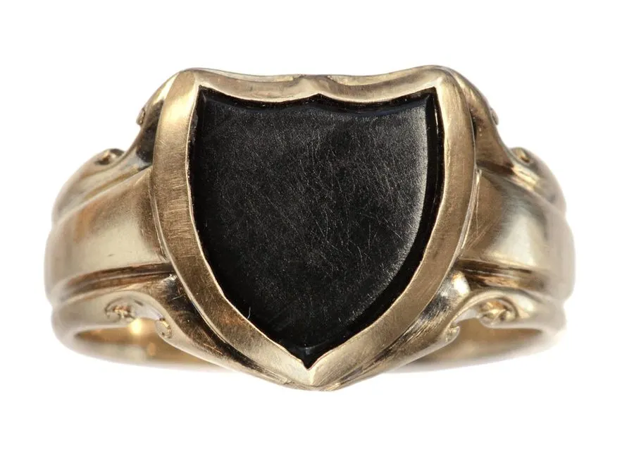 Onyx Signet Ring