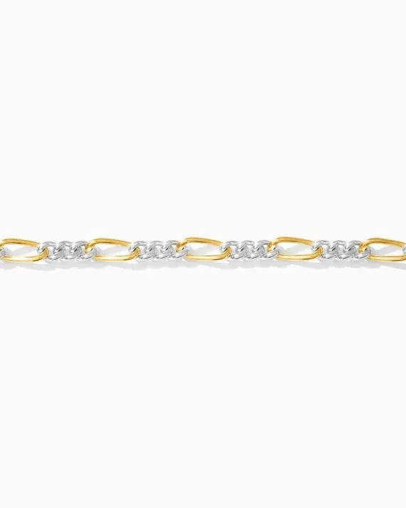 Melange Gold & Silver Stack