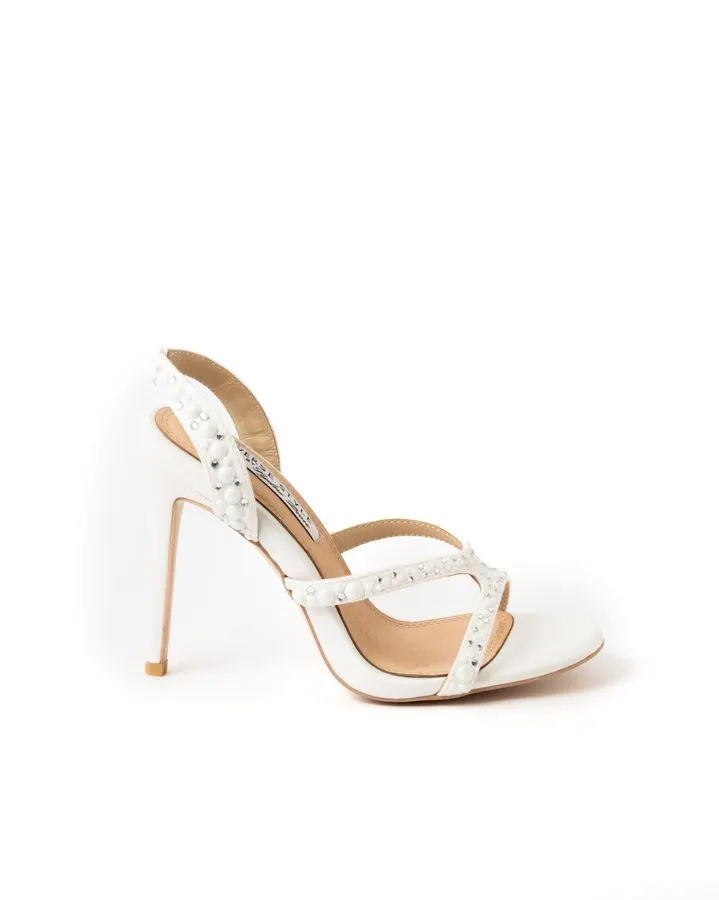 Aria Thin-Strap Heel Sandal