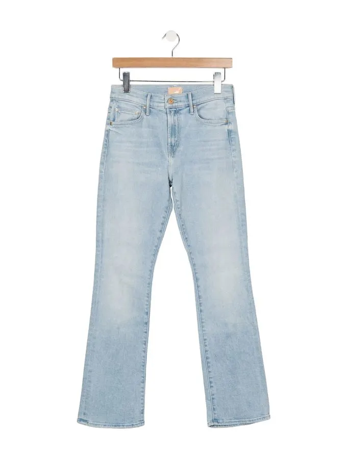 Clean Rigid High-Rise Jeans