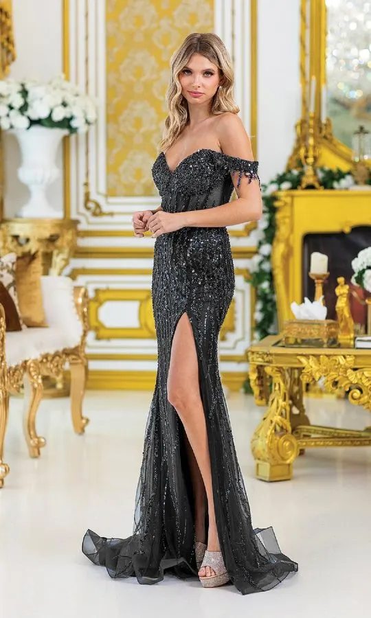 Deco Glamour Sequin Gown