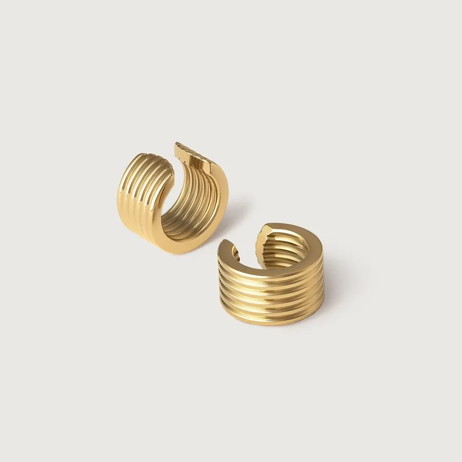 Spiral Helix Ear Cuffs
