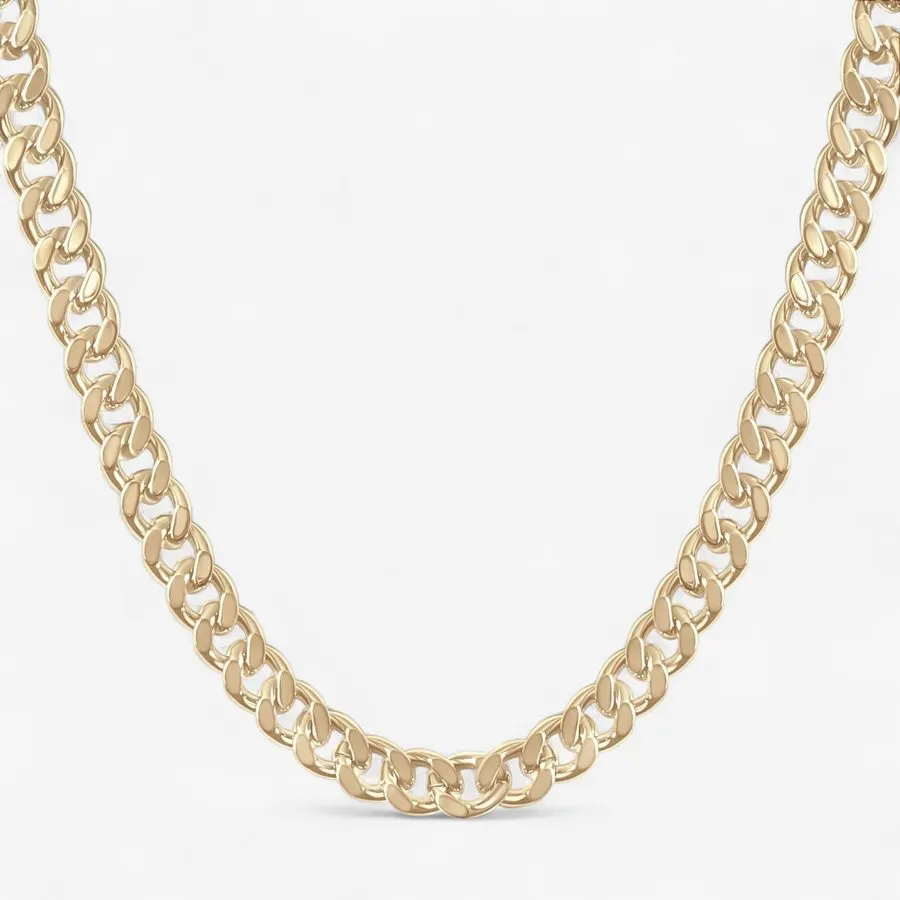 Aurea Chunky Curb Statement Chain