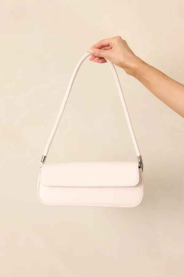 Ivory Evening Baguette Bag