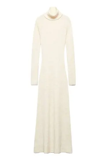 Selene Roll-Neck Knit Dress