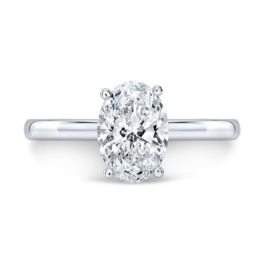 Solitaire Statement Ring