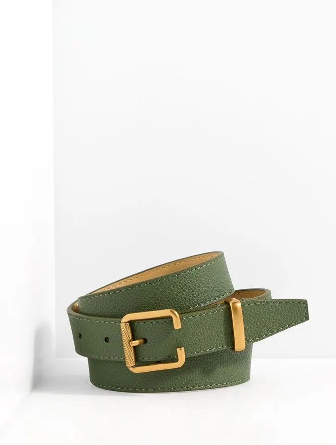 Forest Leather Waist Belt