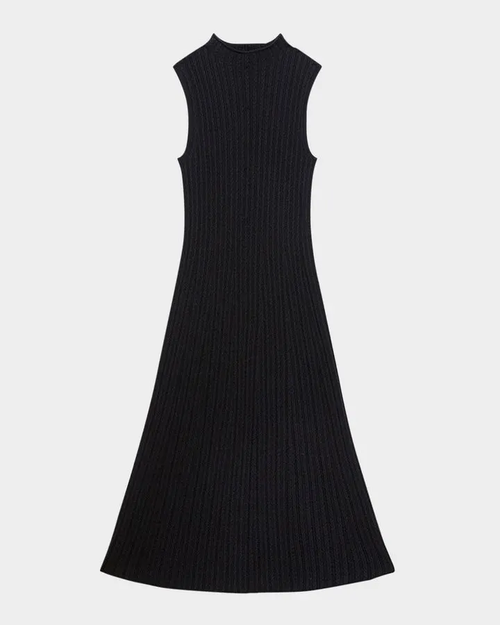 Thora Cable-Knit Midi Dress