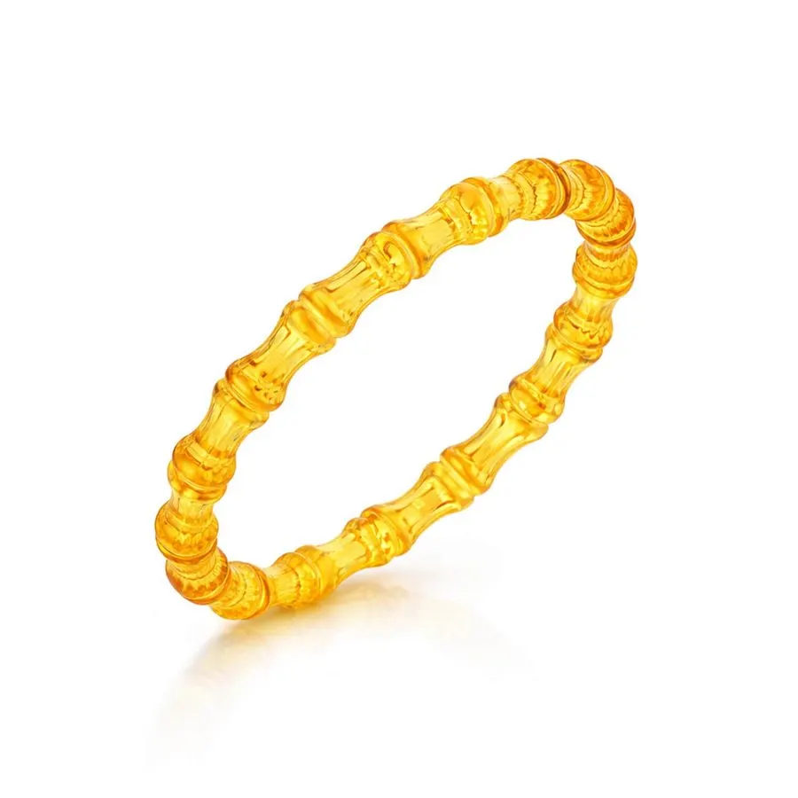 Caresse Gold Bangle