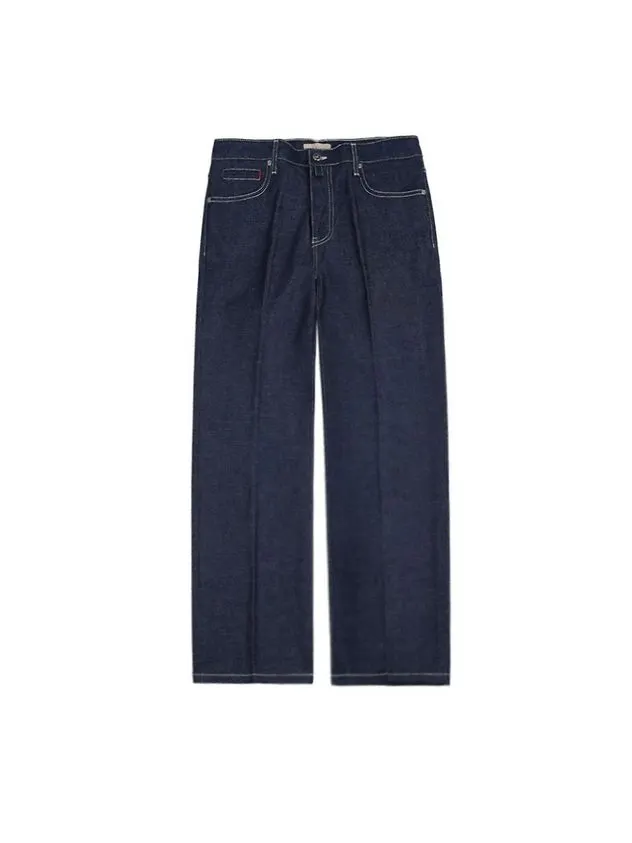 Tailored Straight-Leg Jeans