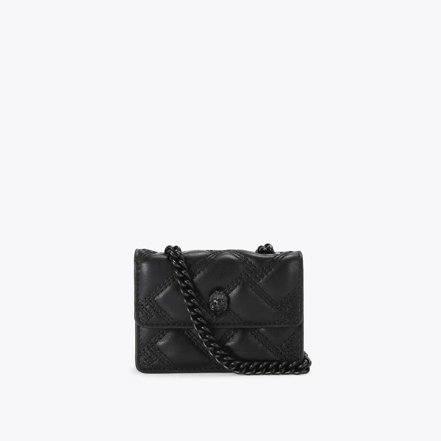 Jet Black Chain Micro Bag