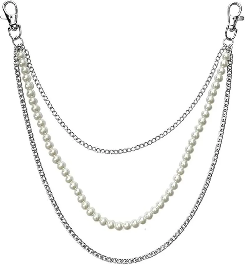 Layered Chain Hip Belt