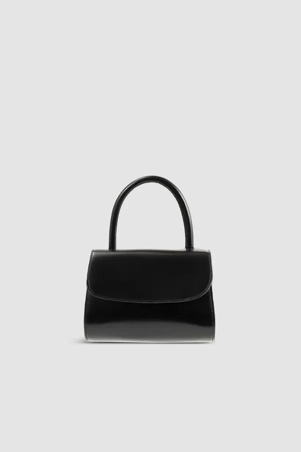 Jet Black Chain Micro Bag