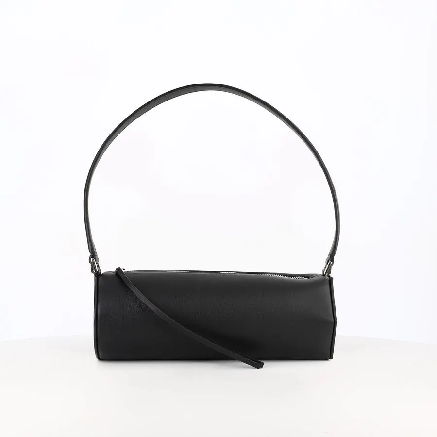 Noir Minimal Baguette Bag