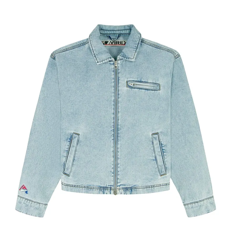 Utility Double-Denim Jacket