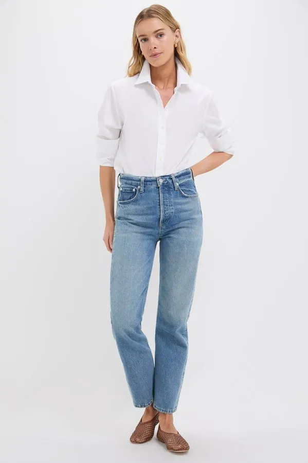 Blanc Boyfriend Shirt