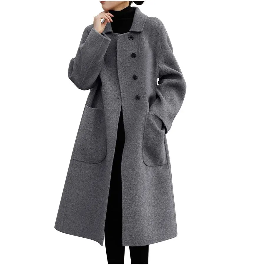 Slate Wool Overcoat