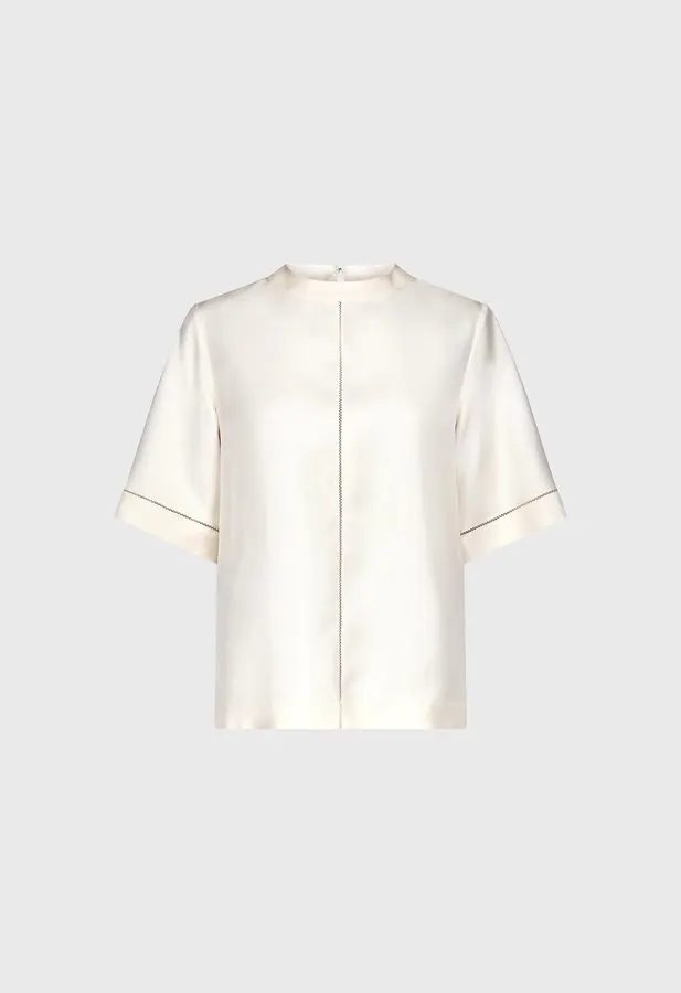 Silk Twill Blouse
