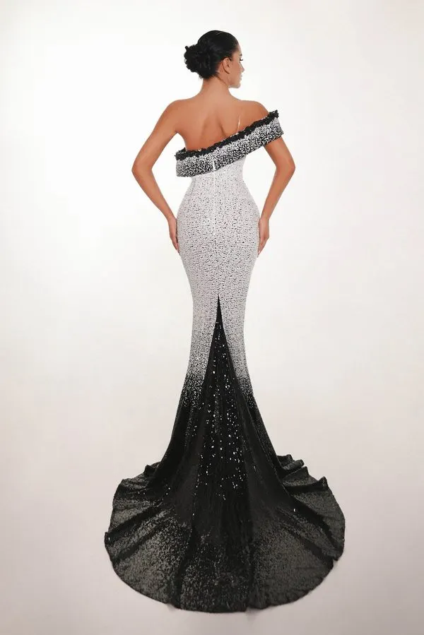 Lumiere Beaded Evening Gown