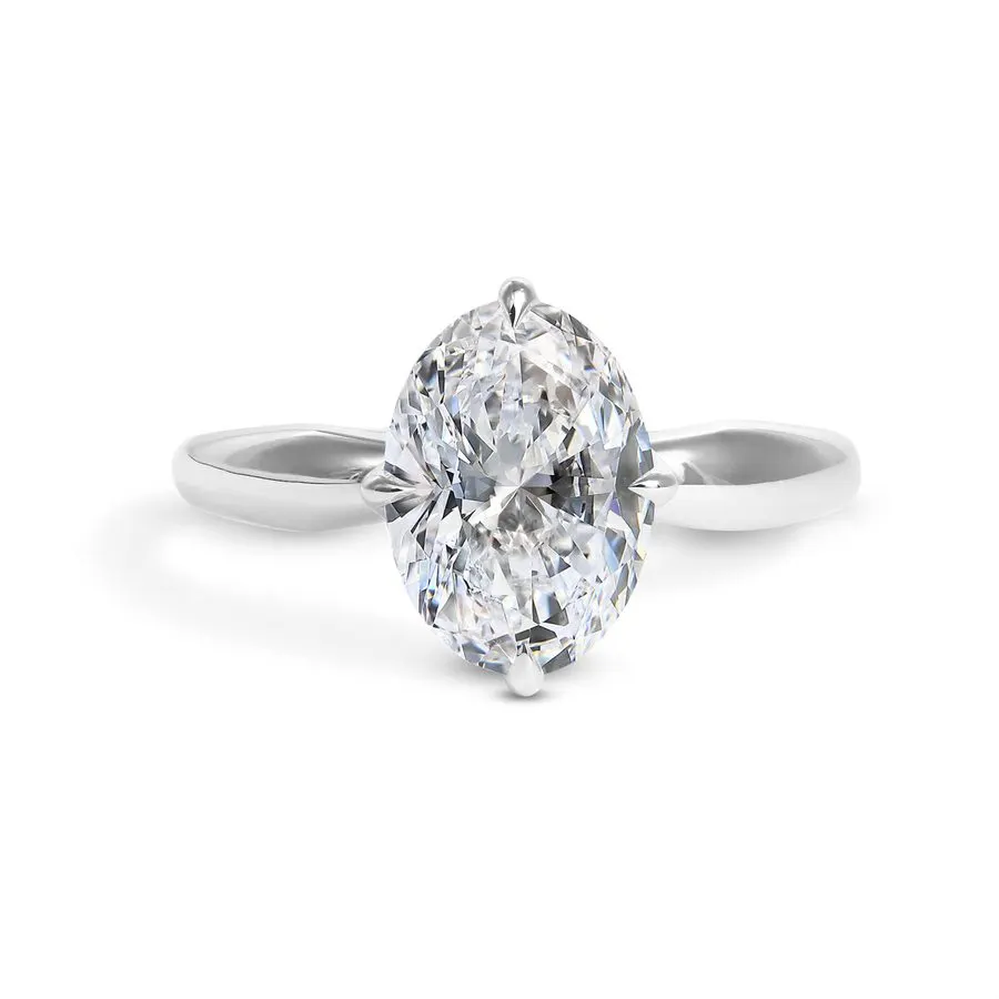 Marble Solitaire Ring
