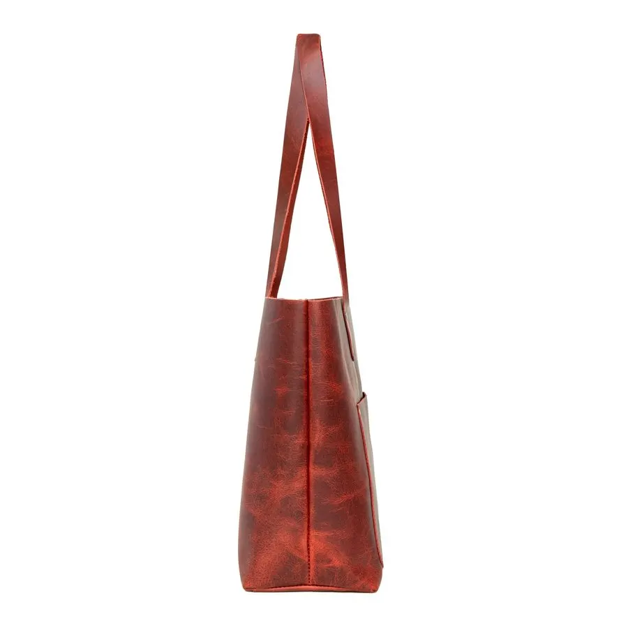 New York Buffalo Leather Tote