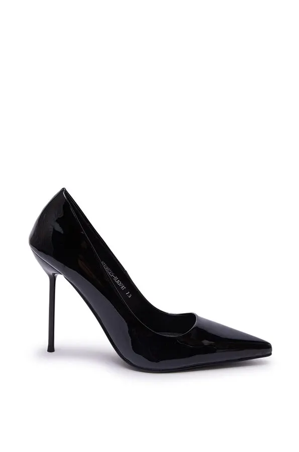 Onyx Patent Stiletto