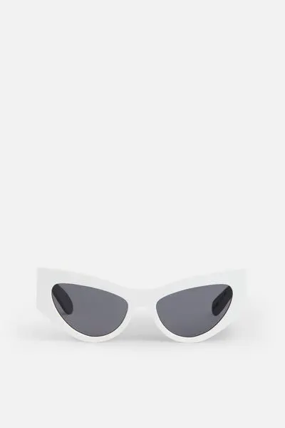 Delphine Winged Cat-Eye Sunglasses