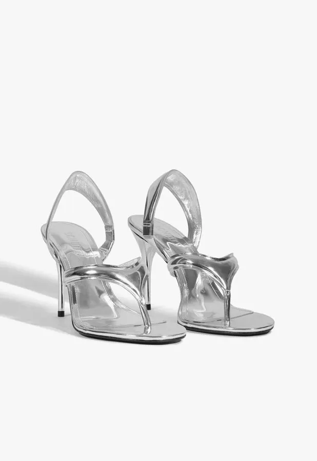 Lumiere Metallic Stiletto Sandal