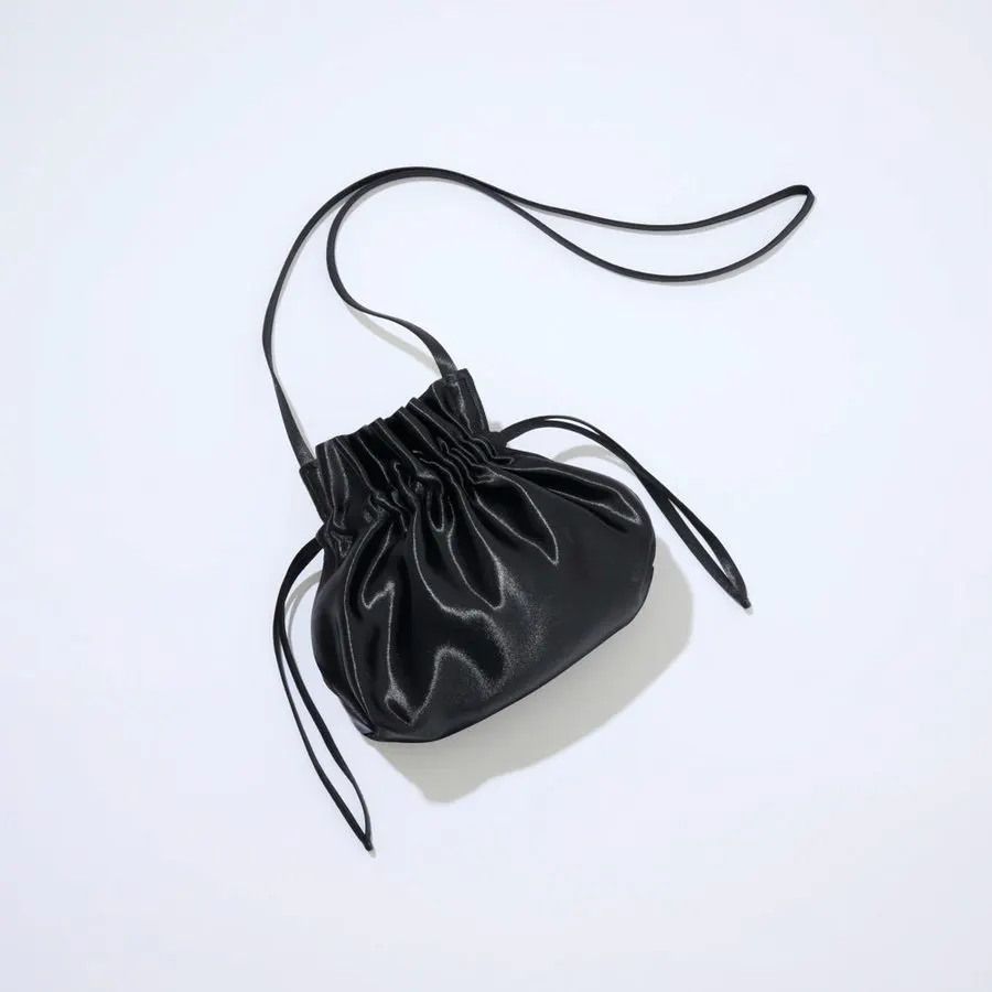 Mono Leather Shoulder Bag