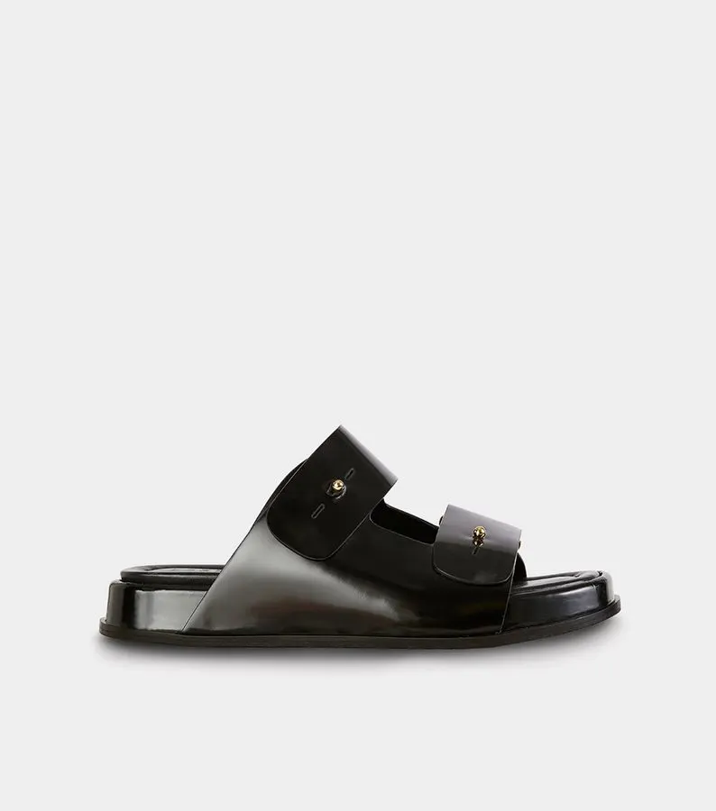 Basalt Chunky Slide Sandal