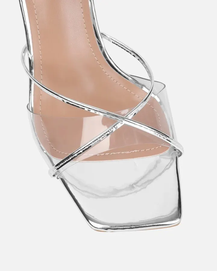 Astral Mirror-Heel Sandal