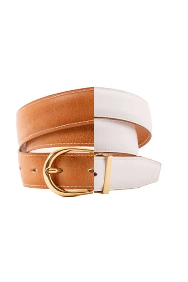 Curated Leather Belt Set
