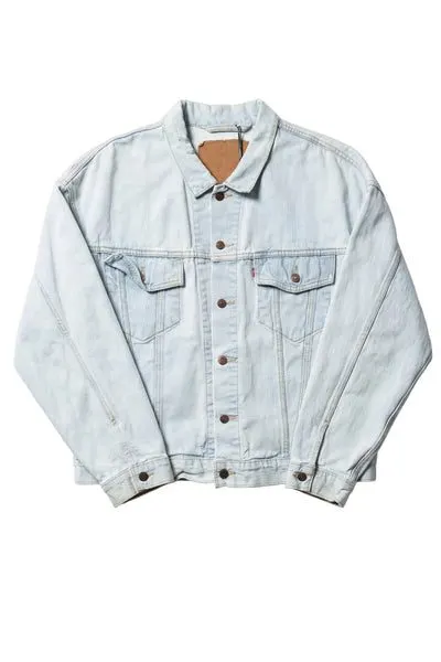 Vintage-Wash Denim Jacket
