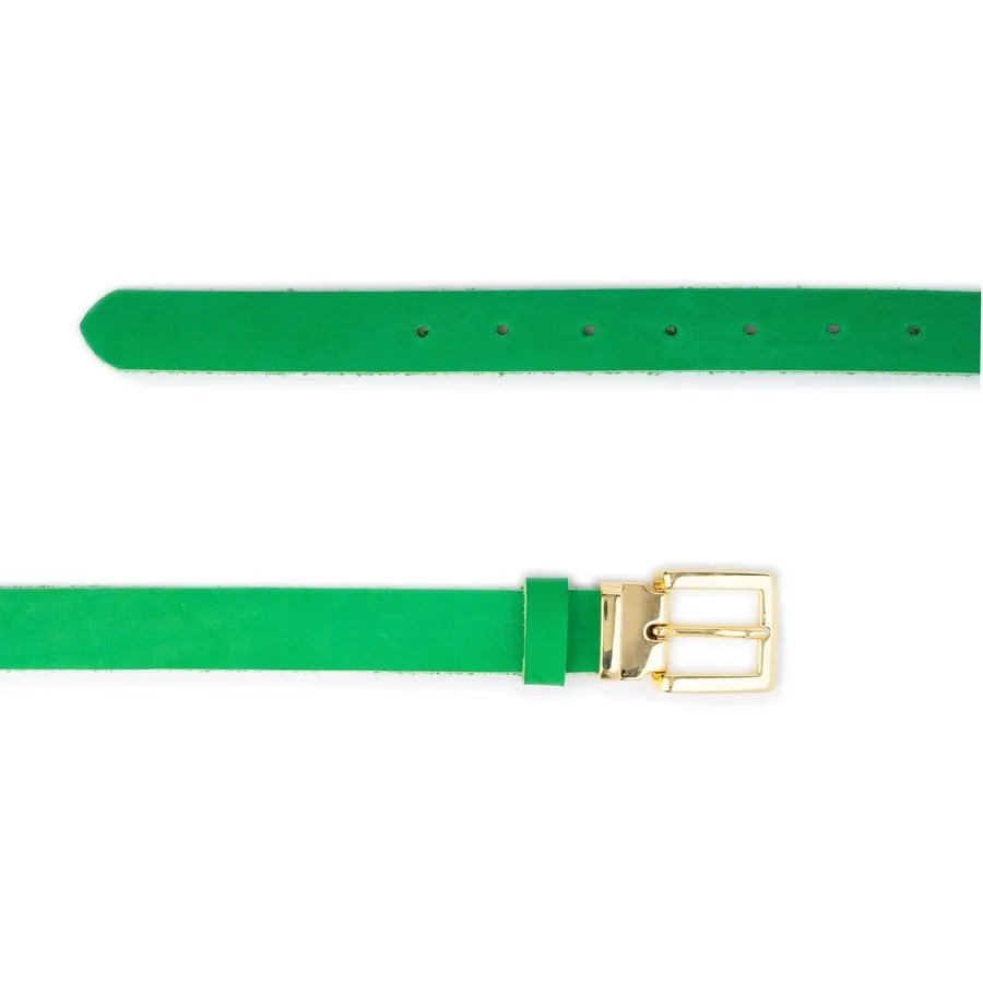 Emerald Gold-Buckle Belt