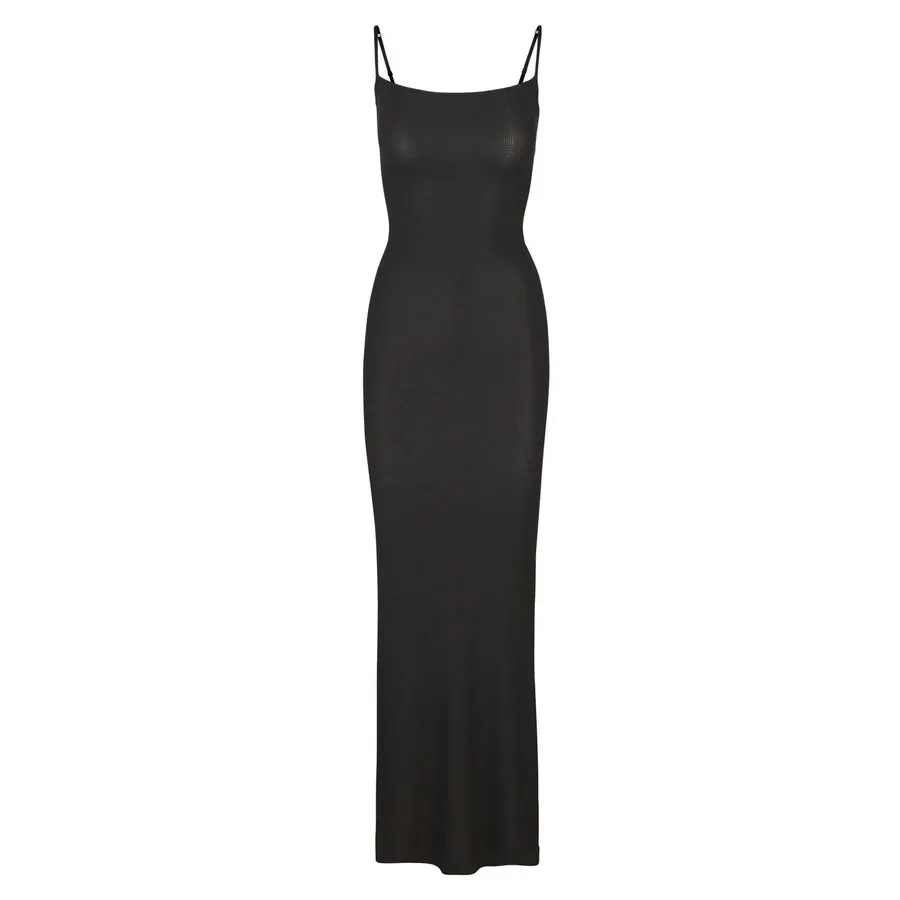 Onyx Lingerie Slip Dress