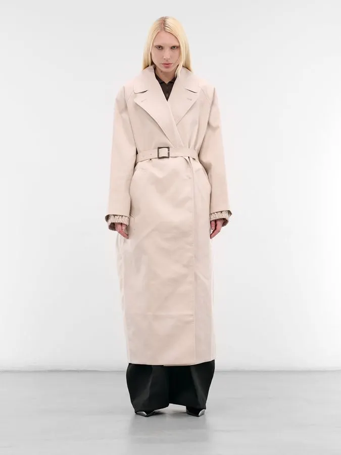 Winter Gabardine Trench