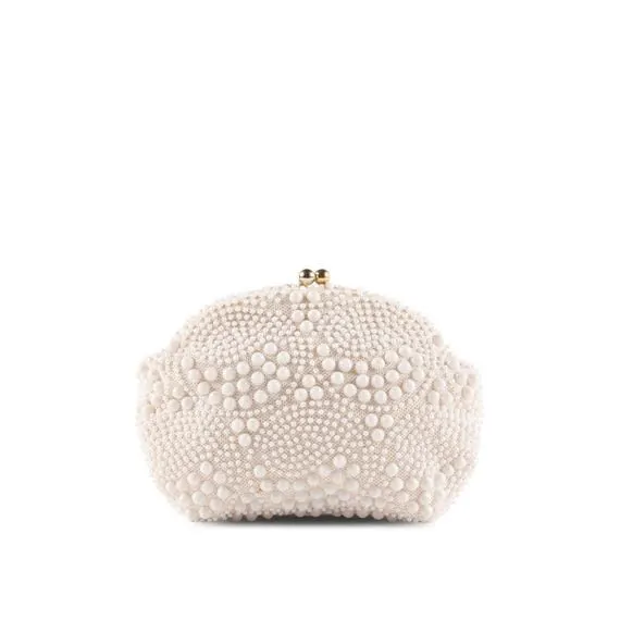 Lumière Beaded Minaudière