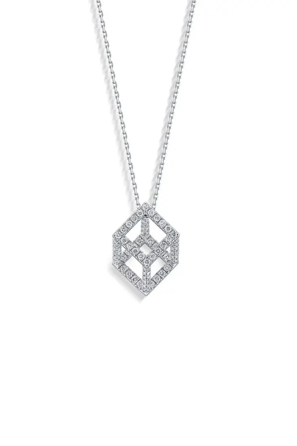 Mirage Pave Pendant Necklace