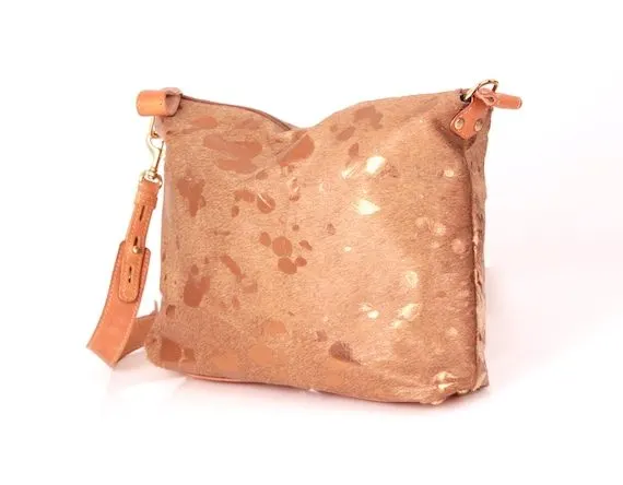 Copper Slouch Hobo Bag