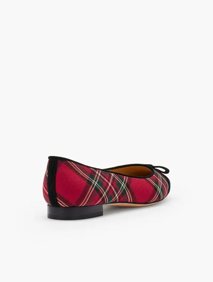 Tartan Bow Flats