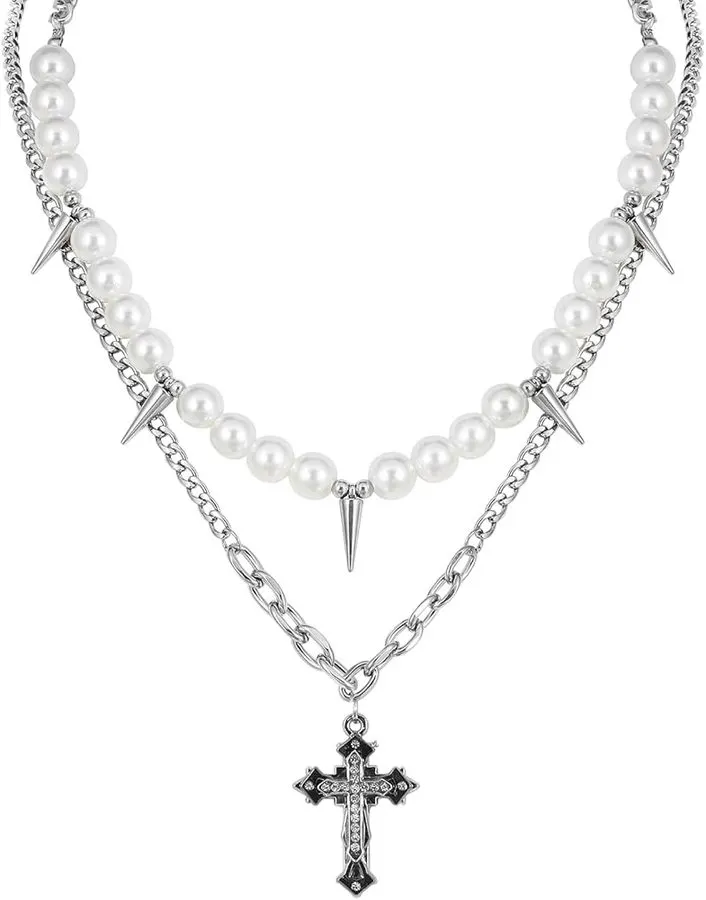 Gothique Pearl Choker