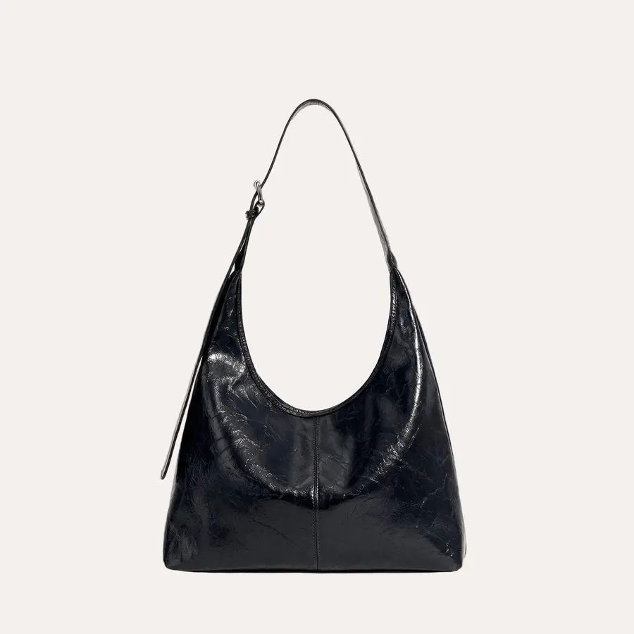 Sable Soft Leather Shoulder Bag