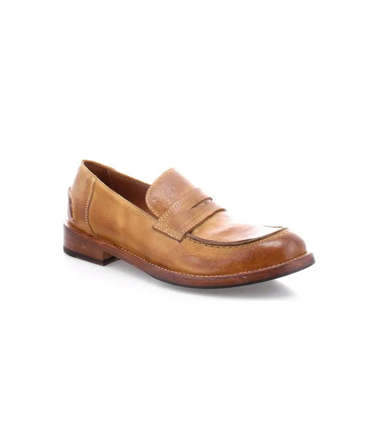 Tan Moccasin Loafers