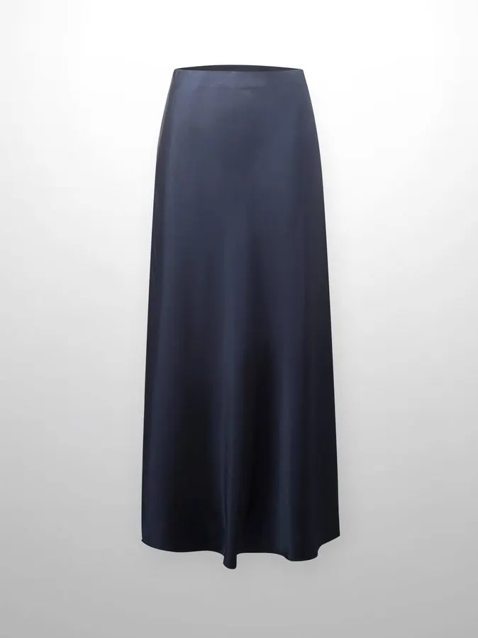 Dusk Satin Slip Skirt
