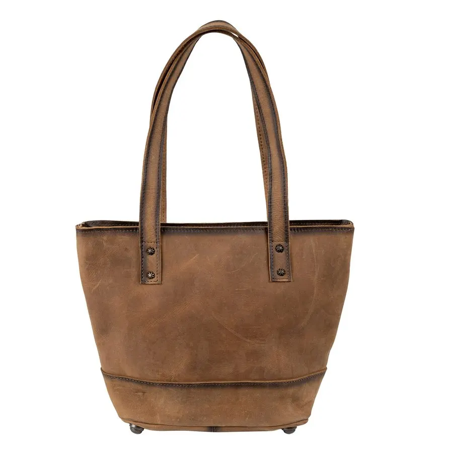 Roswell Leather Shoulder Tote