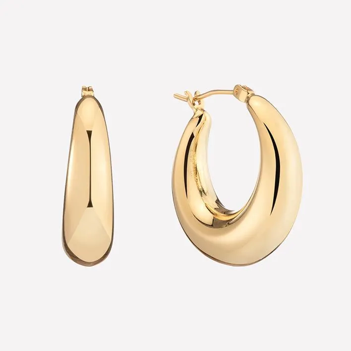 Grand Gesture Oversized Hoops