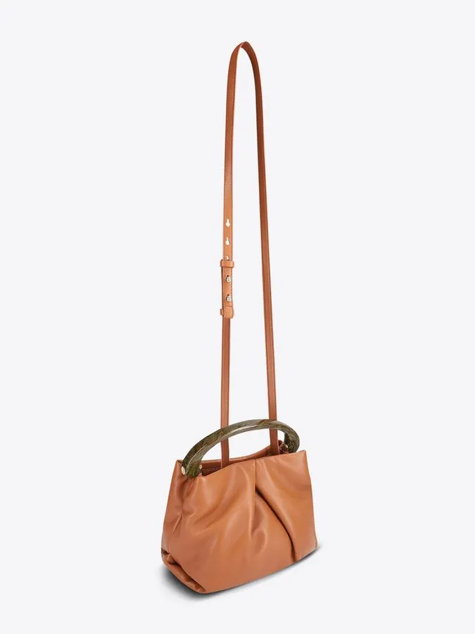 Caramel Leather Mini Bag