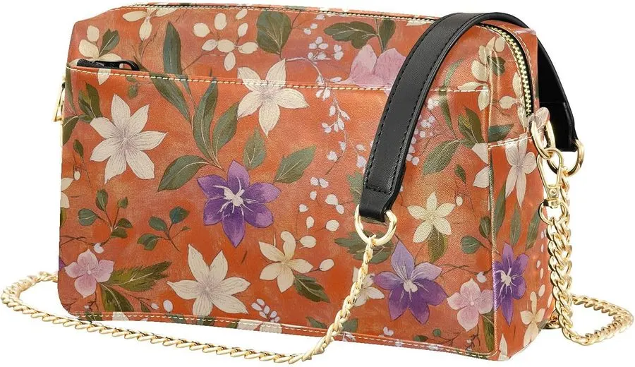 Terracotta Embossed Crossbody