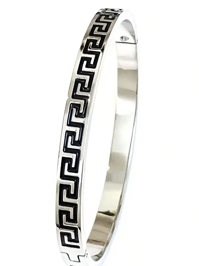 Meandre Greek-Key Cuff