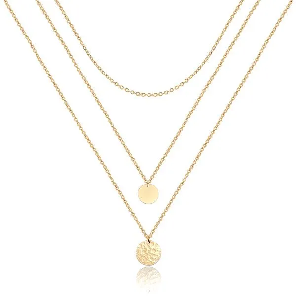 Dynasty Layered Coin Necklace